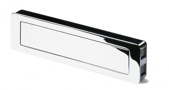 HETTICH 9086688 TOUCH-IN handle square 181/172 mm glossy chrome