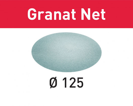 FESTOOL 203296 Abrasive with sanding grid STF D125 P120 GR NET/50 Granat Net