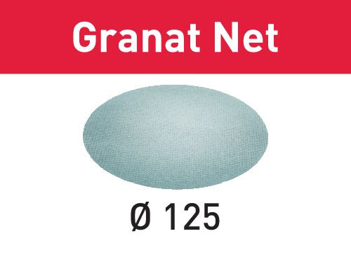 FESTOOL 203294 Abrasive net STF D125 P80 GR NET/50 Granat Net
