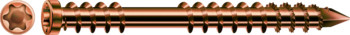 SPAX screw 5x60 terrace cylindrical head TXS, stainless steel A2, C, antique