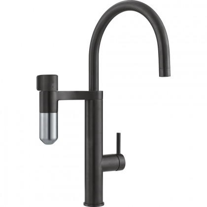 FRANKE Vital Tap Tap matt black/stainless steel without shower