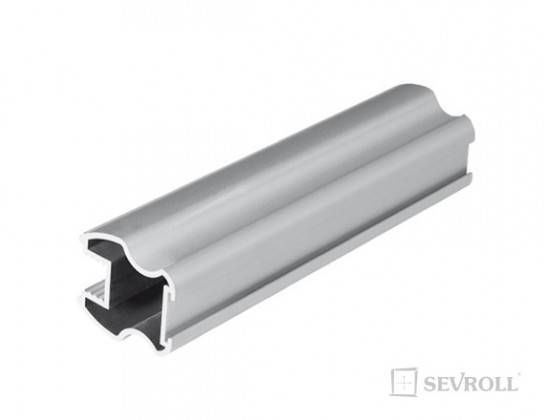 SEVROLL 02284 Gemini grab rail 2.7m silver
