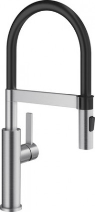 BLANCO 526616 Tap SONEA-S FLEXO brushed stainless steel