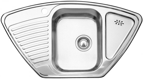 BLANCO 526338 Sink TIPO 9E stainless steel natural gloss with eccentric