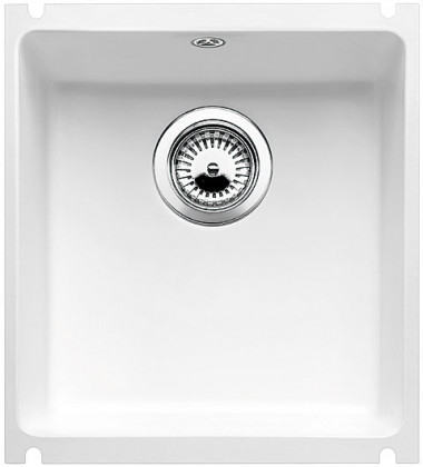 BLANCO 516035 Sink SUBLINE 375-U bright white InFino ceramic PuraPlus
