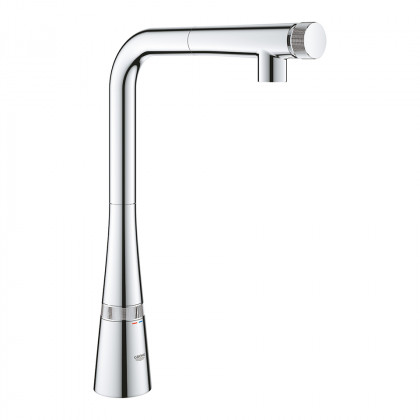 GROHE 30442000 Tap SCALA SmartControl L-spout with pull-out shower chrome