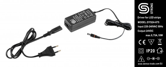 StrongLumio power supply for LED 24V 18W