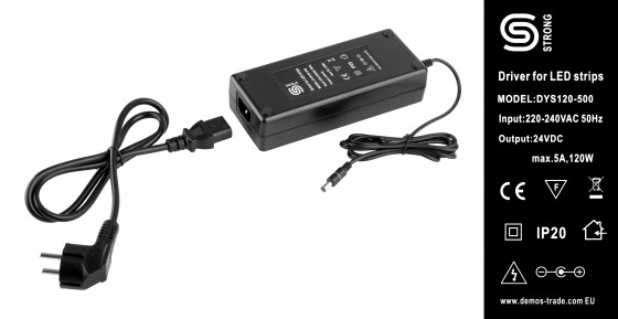StrongLumio power supply for LED 24V 120W