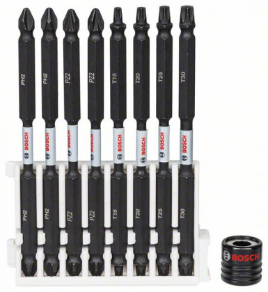 BOSCH 2608522347 Impact Control screwdriver bit set, 9 pcs