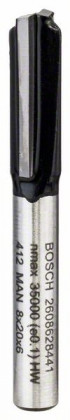 BOSCH 2608628441 Grooving cutter, 6 mm, D1 8 mm, L 19.6 mm, G 51 mm