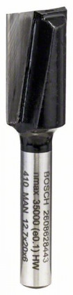 BOSCH 2608628443 Grooving cutter, 6 mm, D1 12.7 mm, L 19.6 mm, G 51 mm