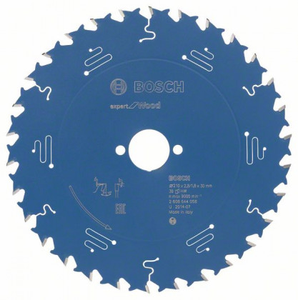 BOSCH 2608644058 Saw blade Expert for Wood 210 x 30 x 2.8 mm, 30
