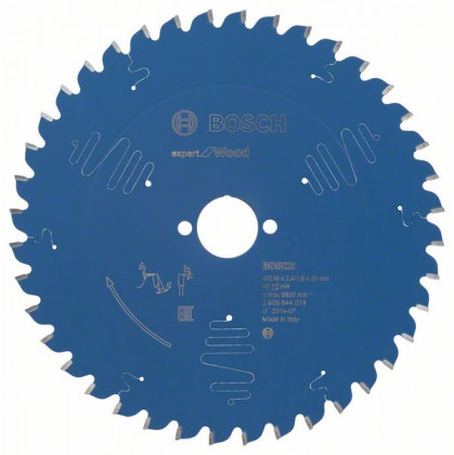BOSCH 2608644079 Saw blade Expert for Wood 216 x 30 x 2.4 mm, 40