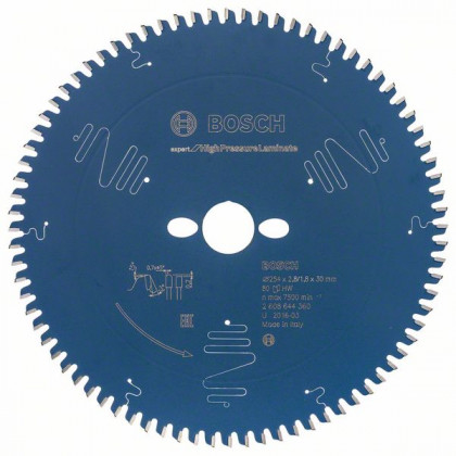 BOSCH 2608644360 Saw blade Expert for High Pressure Laminate 254x30 mm, 80