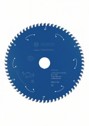 BOSCH 2608644543 Saw blade Expert for Aluminum - Battery saws 216×2×30mm, 66