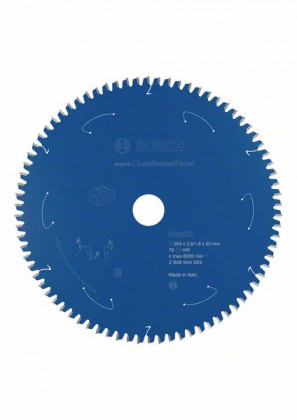 BOSCH 2608644553 Saw blade Expert for LaminatedPanel - AKU 254×2.6×30mm, 78