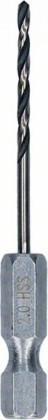 BOSCH 2608577517 Metal drill HSS PointTeQ Hex 2 mm