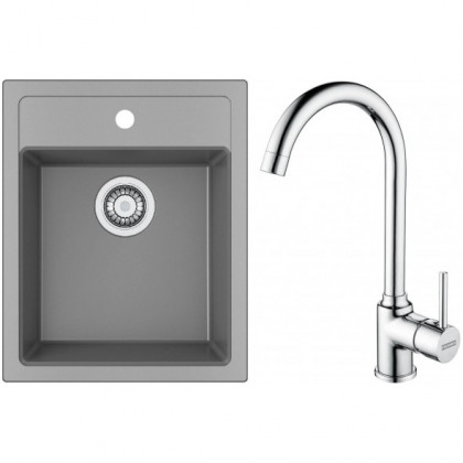 FRANKE Set T100Š SID 610-40 gray + FP 9000.031