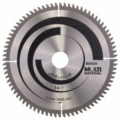 BOSCH 2608640445 Saw blade Multi Material 210 x 30 x 2.5 mm; 80
