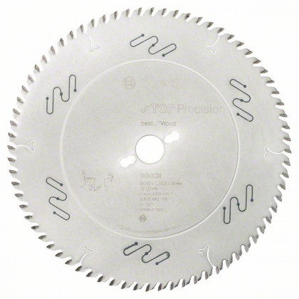 BOSCH 2608642116 Saw blade Best for Wood 300 x 30 x 3.2 mm, 72