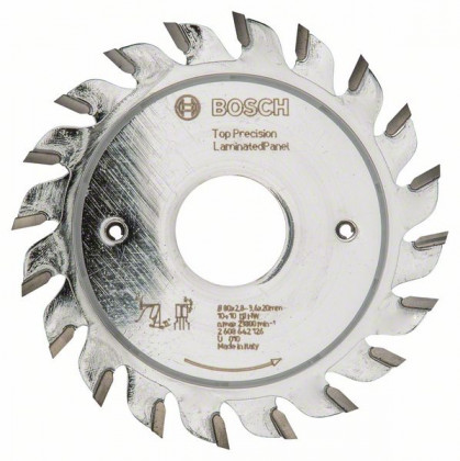 BOSCH 2608642126 Pre-cutting disc Laminated Panel 80 x 20 x 2.8-3.6 mm, 10+10