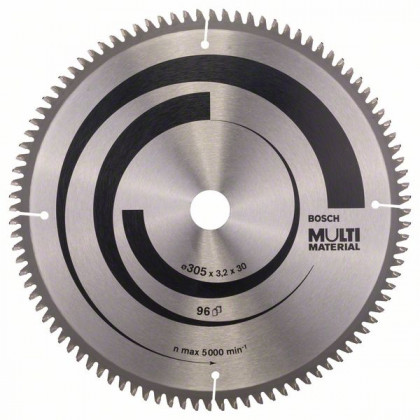 BOSCH 2608640453 Saw blade Multi Material 305 x 30 x 3.2 mm; 96 BOSCH 2608640453 Saw blade Multi Material 305 x 30 x 3.2 mm; 96