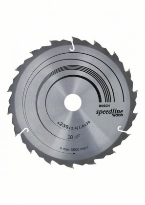 BOSCH 2608640804 Saw blade Speedline Wood 230 x 30 x 2.4 mm, 18