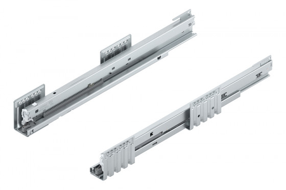 BLUM 453.6001B slide MERIVOBOX TOB, 70kg, 600mm, L+R