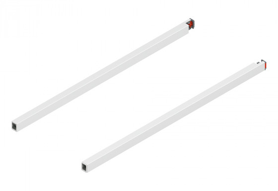 BLUM ZR4.500RS.E longitudinal railing MERIVOBOX, 500, white, SW-M