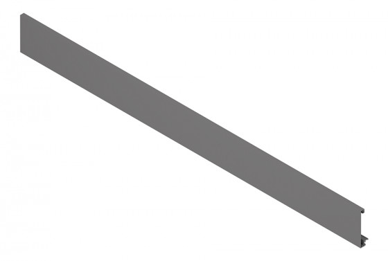 BLUM ZV4.1042M front part for railing MERIVOBOX, dark grey, OG-M