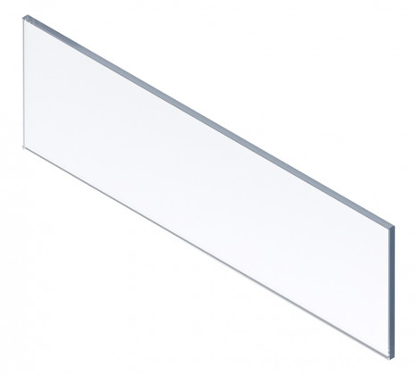 BLUM ZE4H458G high front glass MERIVOBOX, KB600mm for cabinet side 18/19m, clear