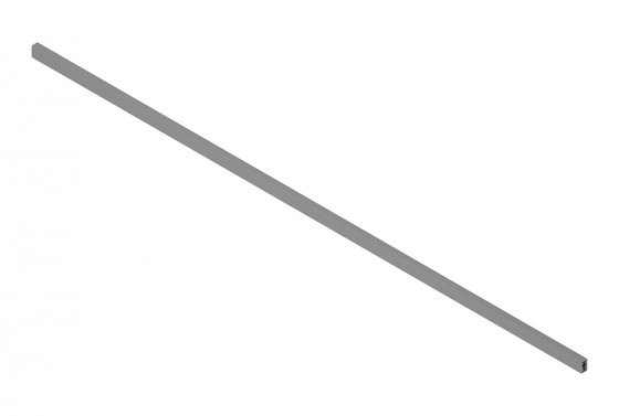 BLUM ZR4.1059U front railing MERIVOBOX, grey, IG-M