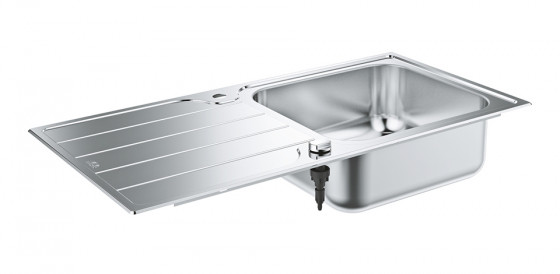 GROHE 31563SD1 Sink K500 60-S 1000 x 500mm stainless steel, brushed