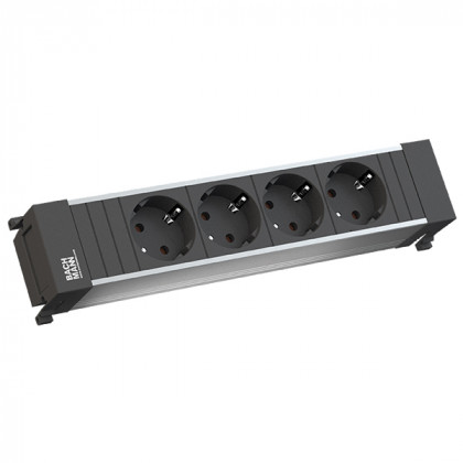 BACHMANN 916.054 socket unit 4x 230V schuko