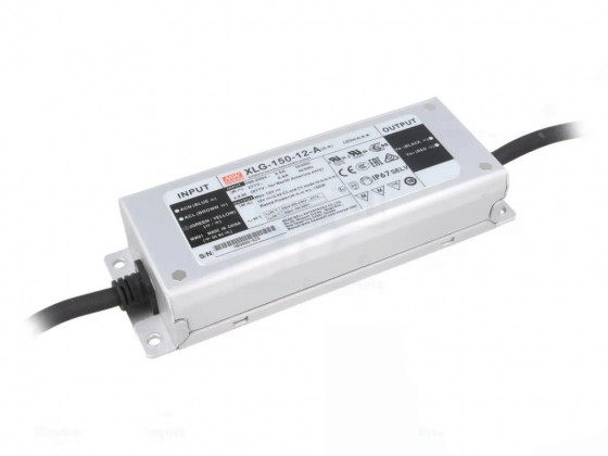 Power supply MEAN WELL XLG-150-12-A, 12V, 150W, IP67