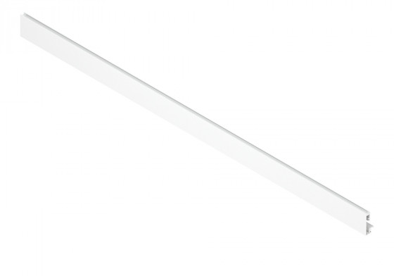 BLUM ZV4.1042NN front part for glass MERIVOBOX, white, SW-M