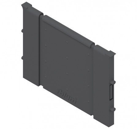 BLUM ZSI.010Q Orga Line cross divider profile 88mm grey