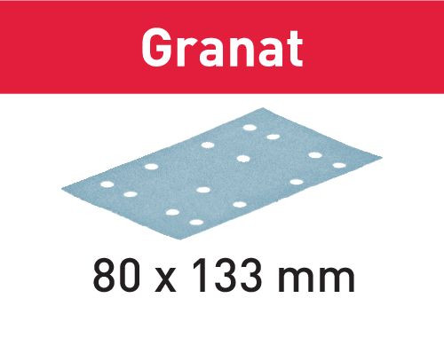 FESTOOL 497204 Abrasive sheet STF 80x133 P280 GR/100 Granat