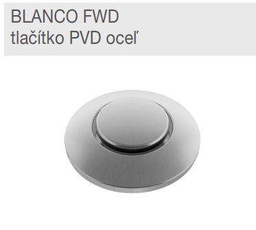 BLANCO 526768 Accessories FWD button PVD steel