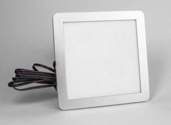 LED spot CIRAT 12V 3W brushed steel cold white