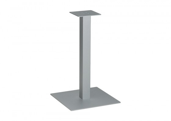 STRONG central table leg 450x450 silver