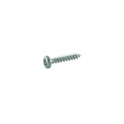 HETTICH 45168 screw PZ 3.5x20 half round head zinc white