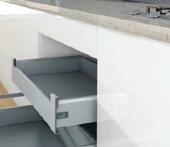 K-HETTICH ArciTech, inner, silver, 550/126, 40kg, SiSy