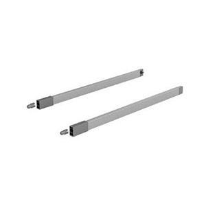 K-HETTICH Arcitech longitudinal railing 500 silver L+P
