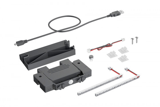 HETTICH 9305747 ligHETTICH kit for Inlay side panels AvanTech YOU 187mm