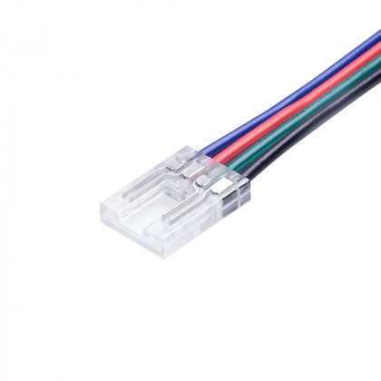 StrongLumio Quick coupler LED strip RGB COB 10mm - cable 4-line 150mm