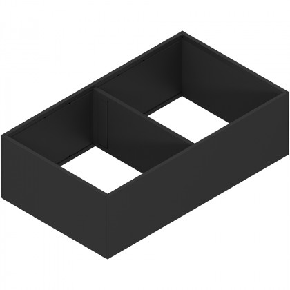 BLUM ZC7F400RSP Ambia-line frame for LBX/MVX, NL=400/W=218 carbon black CS-M