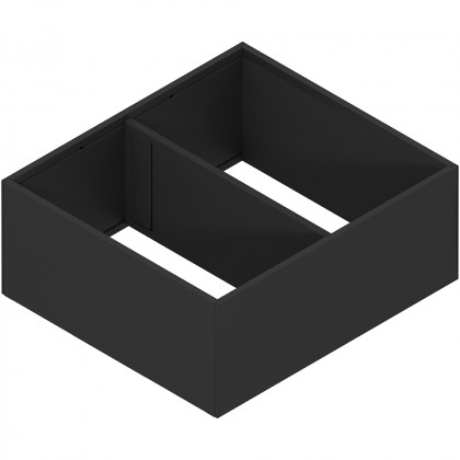 BLUM ZC7F300RSU Ambia-line frame for LBX/MVX, NL=270/W=242 carbon black CS-M
