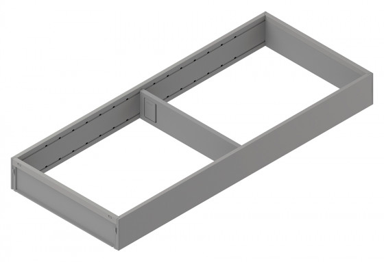 BLUM ZC7S500RS2 Ambia-line frame for LBX/MVX, NL=500/W=200 Indium gray IG-M