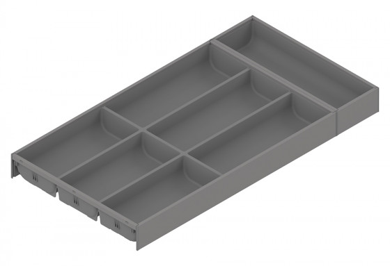 BLUM ZC7S600BS3 Ambia-line cutlery tray LBX/MVX, NL=600/W=300 Indium gray IG-M